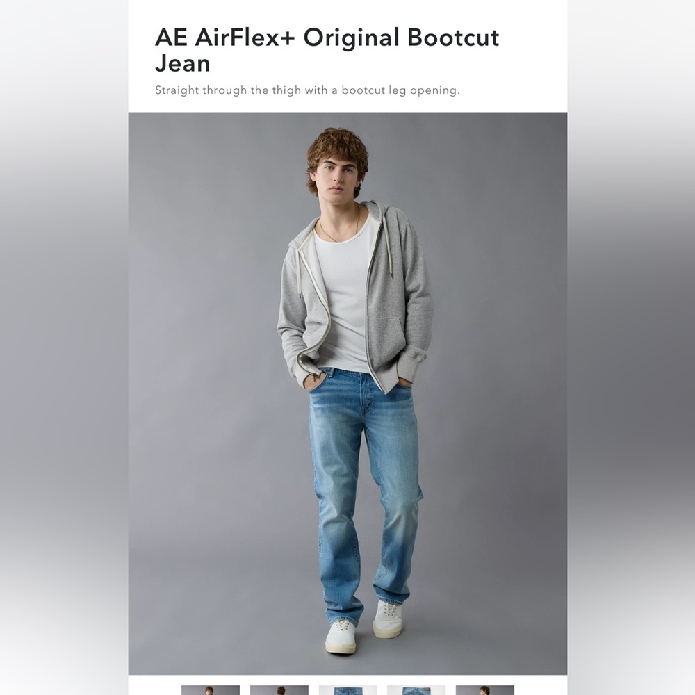 American Eagle Outfitters Bootcut Jeans - medium Wash